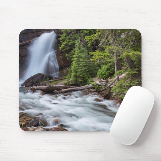 Herfsten in het Glacier National Park, Montana Muismat (Met muis)