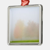 Herfsten in nevel metalen ornament (Links)