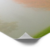 Herfsten in nevel poster (Hoek)