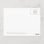 Herfsten Park Briefkaart (Achterkant)