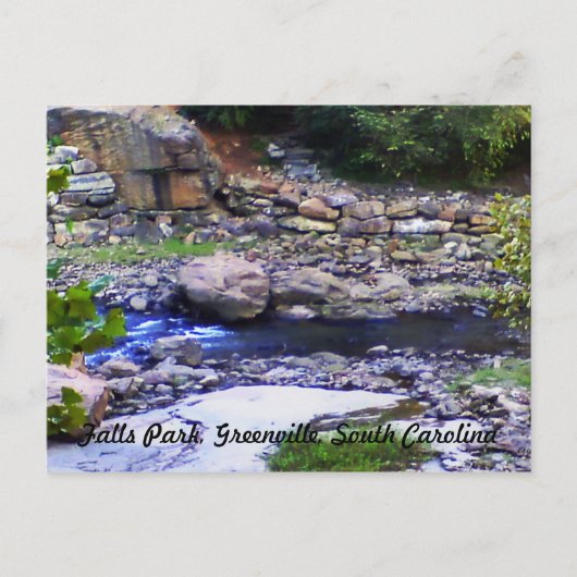 Herfsten Park Briefkaart (Voorkant)