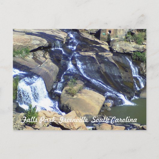 Herfsten Park, Greenville, SC Briefkaart (Voorkant)