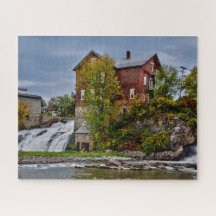 Herfsten Park Vermont Jigzaag Puzzle