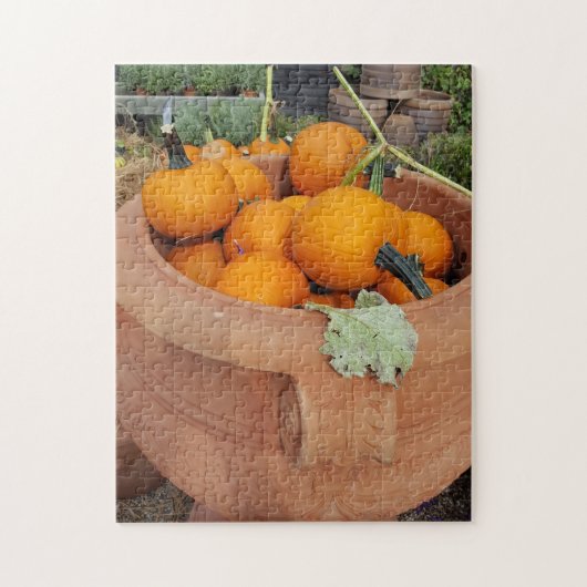 Herfsten pompoenen legpuzzel (Verticaal)