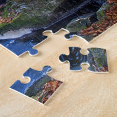 Herfsten schilderachtig fotopuzzel legpuzzel (Zijkant)