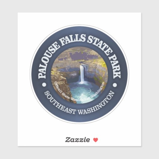 Herfsten SP van Palouse Sticker (Vel)