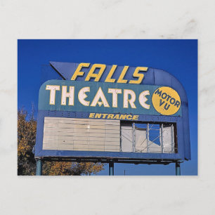 Herfsten Theatre, Grote Herfsten, Montana Briefkaart