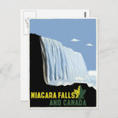  Herfsten uit Canada en Niagara reizen Briefkaart (Voorkant / Achterkant)