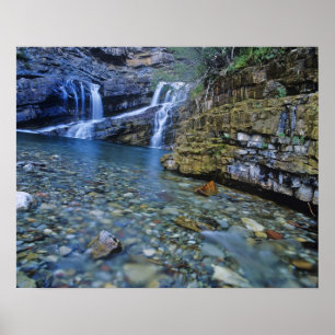 Herfsten van Cameron in Waterton Lakes National Pa Poster