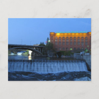 Herfsten van de lagere spaan, briefkaart