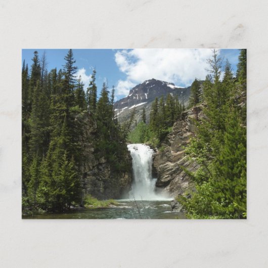 Herfsten van Eagle in Glacier National Park Briefkaart (Voorkant)