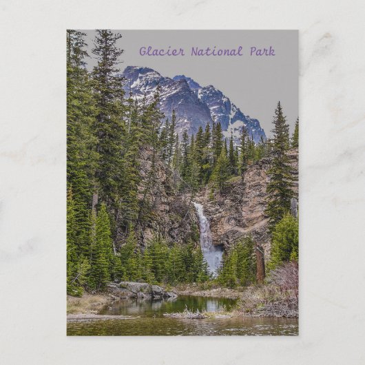 Herfsten van Eagle in het voorjaar lopen Briefkaart (Voorkant)