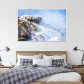 Herfsten van geelsteen Mammoth Canvas Art Afdruk (Insitu (Slaapkamer))