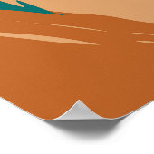 Herfsten van geelsteen poster (Hoek)