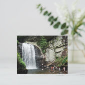 Herfsten van glas briefkaart (Staand voorkant)