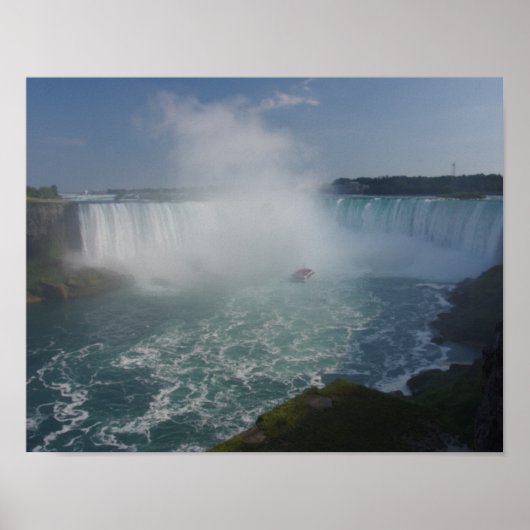 Herfsten van hoefijzer in Niagara-Herfsten Poster (Voorkant)