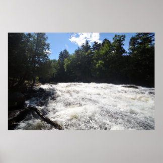 Herfsten van karnemelk in de Adirondack. druk 08 2 Poster