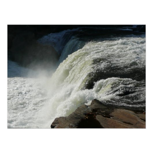 Herfsten van Ohiopyle in Pennsylvania Perfect Poster (Voorkant)