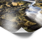 Herfsten van vulkanische rotsafval foto afdruk (Hoek)