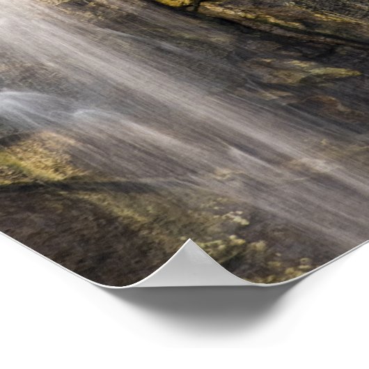 Herfsten van vulkanische rotsafval poster (Hoek)