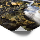 Herfsten van vulkanische rotsafval poster (Hoek)