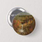 Herfsten voor doodslag ronde button 5,7 cm (Voorkant /achterkant)