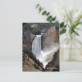 Herfsten voor scènegeelsteen briefkaart (Staand voorkant)