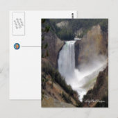 Herfsten voor scènegeelsteen briefkaart (Voorkant / Achterkant)