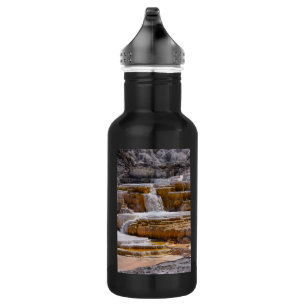 Herfsten waterflesje met zoogdieren waterfles
