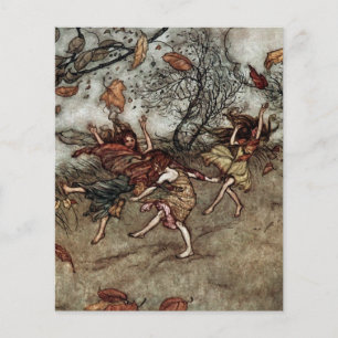 “Herfstfeeën” door Arthur Rackham