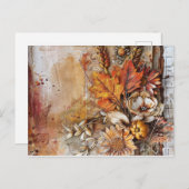 Herfstfeest Briefkaart (Voorkant / Achterkant)