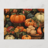 herfstfeestdag feestdagenkaart (Voorkant)