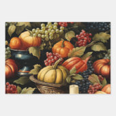 herfstfeestdag inpakpapier vel (Voorkant 3)