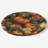 herfstfeestdag papieren bordje