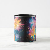 Herfstfestival bloeit mok (Midden)