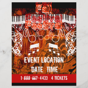 Herfstfestival Halloween-evenement of herfstevenem Flyer