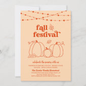 Herfstfestival uitnodiging (Voorkant)