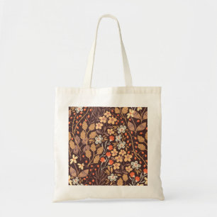 Herfstflora: naadloos patroon tote bag