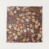 Herfstflora:  naadloos patroon wandkleed (Voorkant (horizontaal))