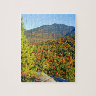 Herfstfoto van bergplateau legpuzzel