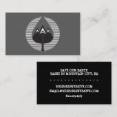 herfstgebergte visitekaartje (Voorkant / Achterkant)