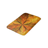 Herfstgevoel, moderne Abstracte fractale ventilato Badmat (Gekanteld)