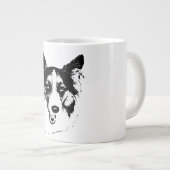 Herfstglimlach in inkt extra grote beker (Voorkant rechts)