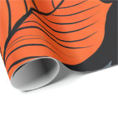 Herfstgloed: stralende bladpatronen cadeaupapier (Rol Hoek)