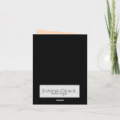 "Herfstgroet" Kaart (Achterkant)