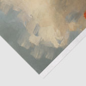 Herfsthaan met pompoenen Decoupage Tissuepapier (Detail)