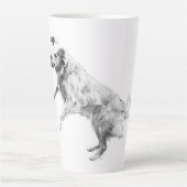 Herfsthemel, Vliegende Geest Latte Mok (Voorkant)