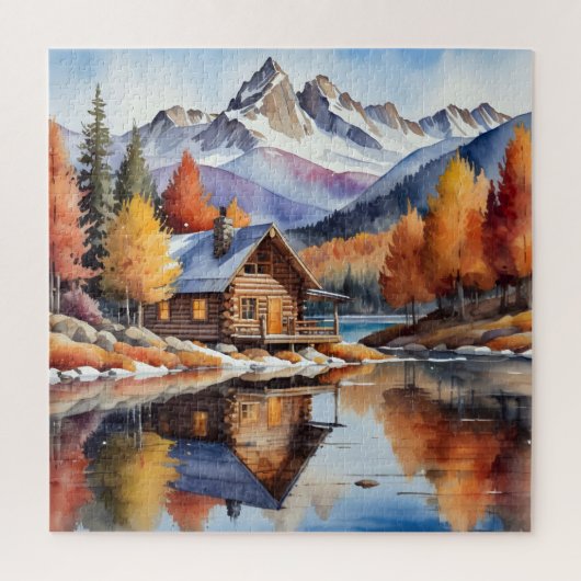 herfsthut legpuzzel (Verticaal)