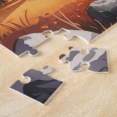 Herfstkapel/Kerk Legpuzzel (Zijkant)