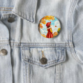 Herfstkind Ronde Button 5,7 Cm (In situ)